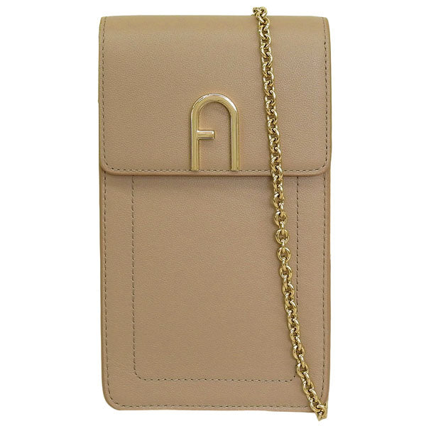 フルラ バッグ レディース ショルダーバッグ 縦型 レザー ベージュ フロー FLOW VERTICAL CROSSBODY WE00543BX20451257S FURLA