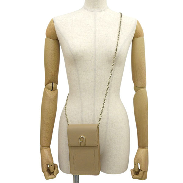 フルラ バッグ レディース ショルダーバッグ 縦型 レザー ベージュ フロー FLOW VERTICAL CROSSBODY WE00543BX20451257S FURLA
