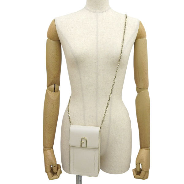 フルラ バッグ レディース ショルダーバッグ 縦型 レザー ホワイト フロー FLOW VERTICAL CROSSBODY WE00543BX20451704S FURLA