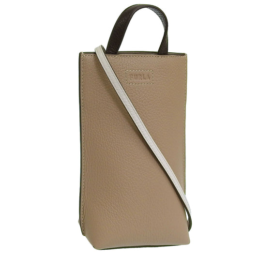 フルラ バッグ レディース ショルダーバッグ 縦型 レザー ブラウン カメリア CAMELIA VERTICAL CROSSBODY WE00569HSC0002691S FURLA