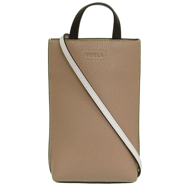 フルラ バッグ レディース ショルダーバッグ 縦型 レザー ブラウン カメリア CAMELIA VERTICAL CROSSBODY WE00569HSC0002691S FURLA