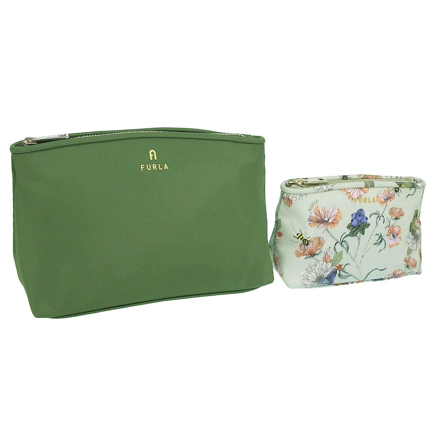 フルラ コスメポーチ 化粧ポーチ レディース アウトレット グリーン カメリア FURLA CAMELIA COSMETIC CASE M/S WE00573BX29413071S