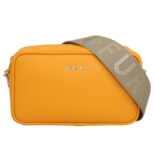 フルラ バッグ レディース ショルダーバッグ アウトレット レザー イエロー FURLA CLASSIC CROSSBODY MINI BAG WE00600BX28272965S