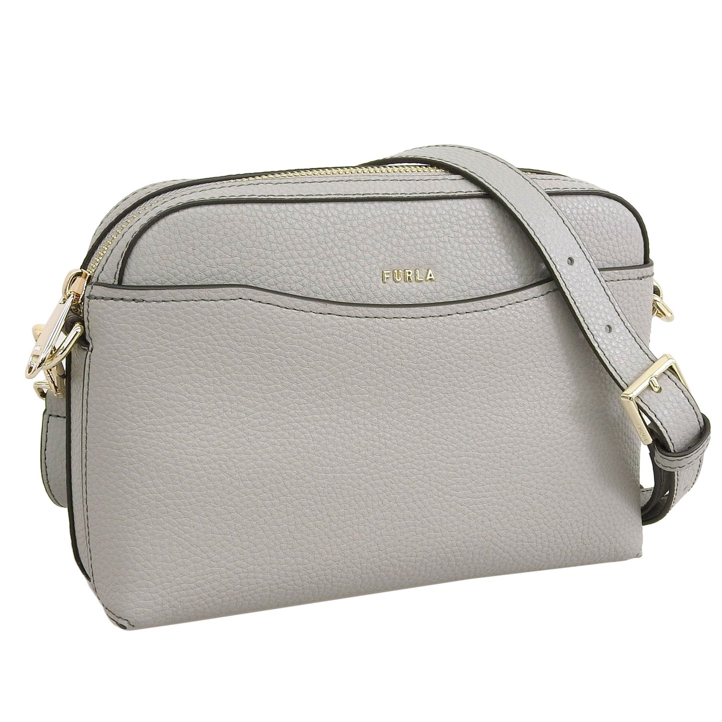フルラ バッグ レディース ショルダーバッグ アウトレット レザー グレー FURLA GEA CROSSBODY XL POUCH WE00670BX03053291S