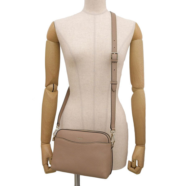 フルラ バッグ レディース ショルダーバッグ アウトレット レザー カーキ FURLA GEA CROSSBODY XL POUCH WE00670BX0305YU500