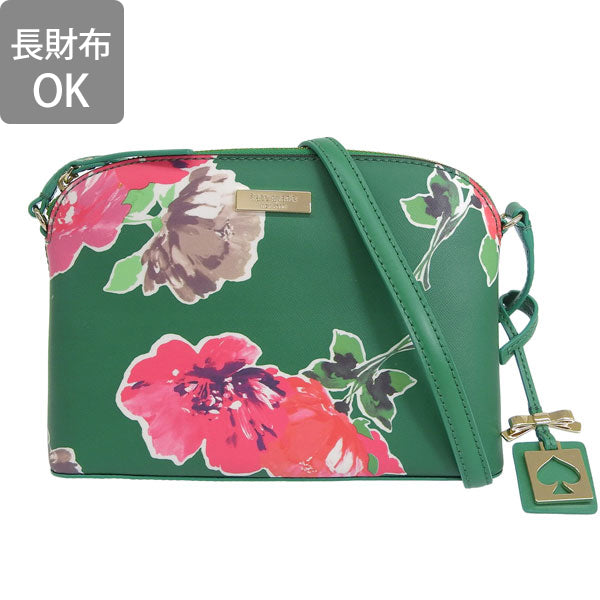 ケイトスペード バッグ レディース ショルダーバッグ レザー グリーンマルチ brightwater drive hanna WKRU3290-359 KATE SPADE
