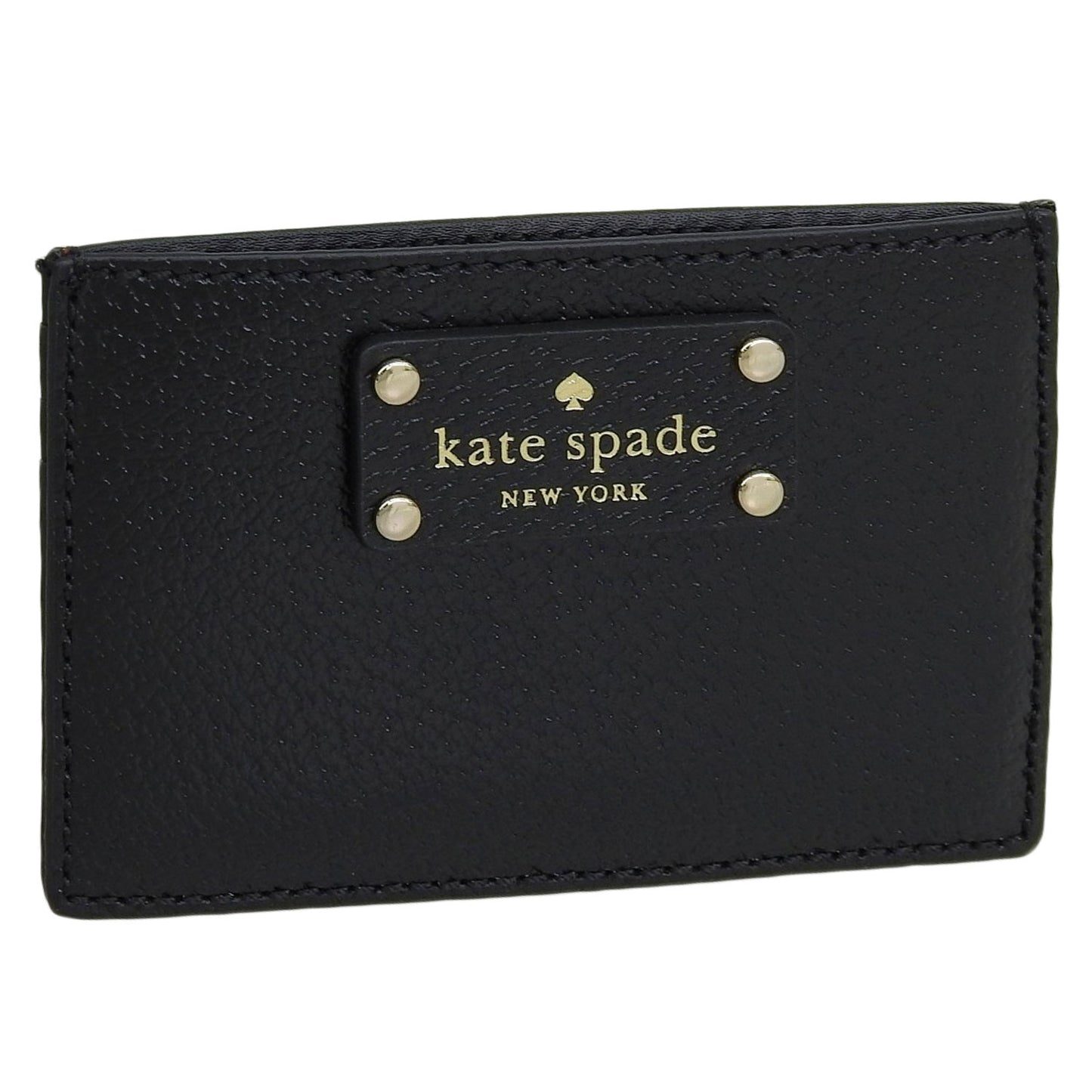 ケイトスペード KATE SPADE パスケース 定期入れ ブラック レザー wlru1147-001