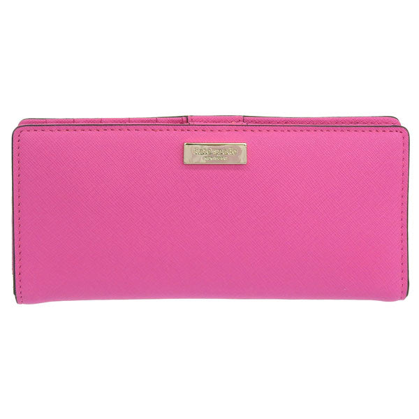 ケイトスペード 財布 レディース 長財布 レザー ピンク stacy newbury lane WLRU1601-952 KATE SPADE