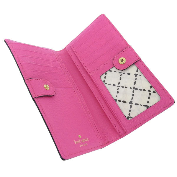 ケイトスペード 財布 レディース 長財布 レザー ピンク stacy newbury lane WLRU1601-952 KATE SPADE