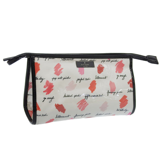 ケイトスペード コスメポーチ 化粧ポーチ トラベルポーチ レディース ホワイトマルチ lilac court medium heddy WLRU2143-978 KATE SPADE