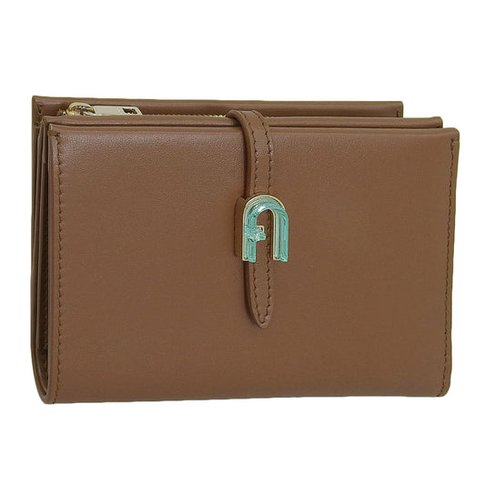 フルラ 財布 レディース 二つ折り財布 アウトレット レザー ブラウン FURLA GEMMA BIFOLD COMPACT M WALLET WP00119AX073303B00