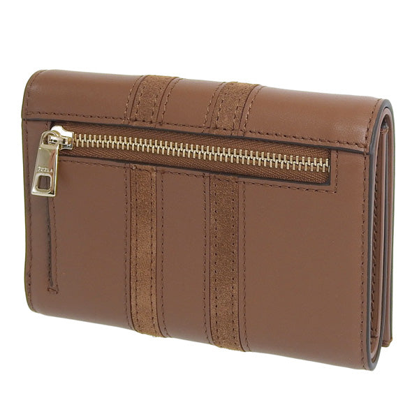 フルラ 財布 レディース 三つ折り財布 レザー ブラウン FURLA SIRENA M COMPACT WALLET WP00135AX079003B00 FURLA 母の日　土日祝も毎日発送します