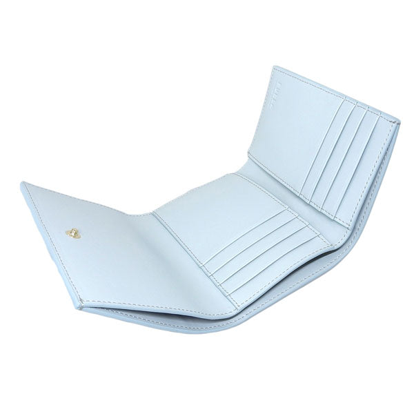 フルラ FURLA SIRENA M COMPACT WALLET 三つ折り財布 財布 レザー スエード ブルーグレー系 レディース wp00135ax0790men00 レディース 女性 プレゼント ブランド ギフト 新生活 　 母の日　土日祝も毎日発送します