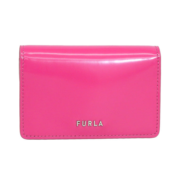 フルラ FURLA SPLENDIDA BUSINESS CARD CASE SLIM カードケース 名刺入れ レザー ピンク系 レディース wp00154t200000836s ブランド 母の日　土日祝も毎日発送します