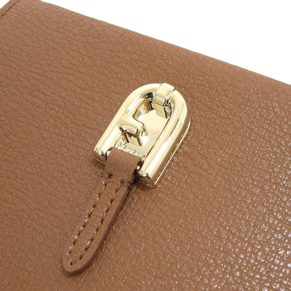 フルラ FURLA PALAZZO S COMPACT WALLET 二つ折り財布 財布 レザー コニャック ブラウン系 レディース wp00159ax073203b00 レディース 女性 プレゼント ブランド ギフト 新生活 母の日