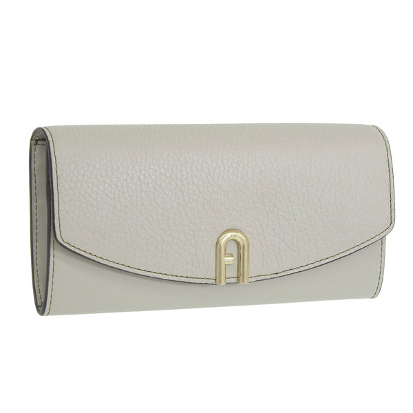 フルラ 財布 レディース 長財布 レザー グレー FURLA PRIMUlA CONTINENTAL WALLET SLIM wp00216bx0053m7y00 FURLA ブランド