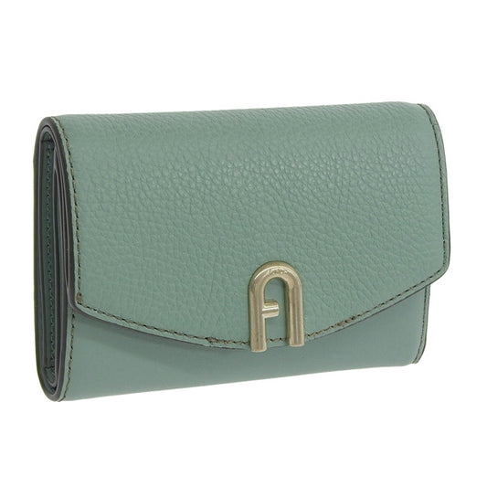 フルラ FURLA PRIMURA M COMPACT WALLET 三つ折り財布 財布 レザー グリーン系 レディース wp00217bx00530946s 母の日 ブランド