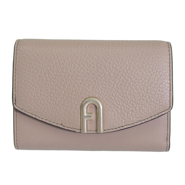 フルラ 財布 レディース 三つ折り財布 アウトレット レザー ベージュ プリムラ FURLA PRIMULA TRI COMPACT M WALLET WP00217BX00531257S