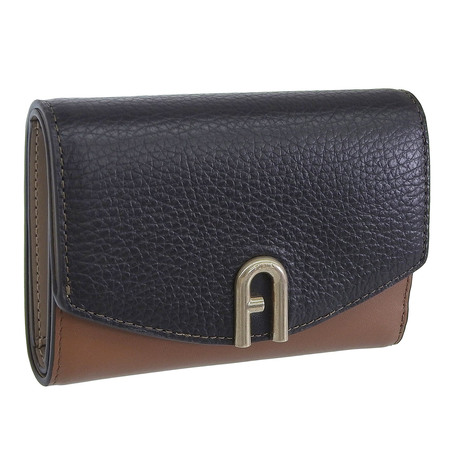 フルラ 財布 レディース 三つ折り財布 アウトレット レザー ブラウンマルチ プリムラ FURLA PRIMULA M COMPACT WALLET WP00217BX00531655S
