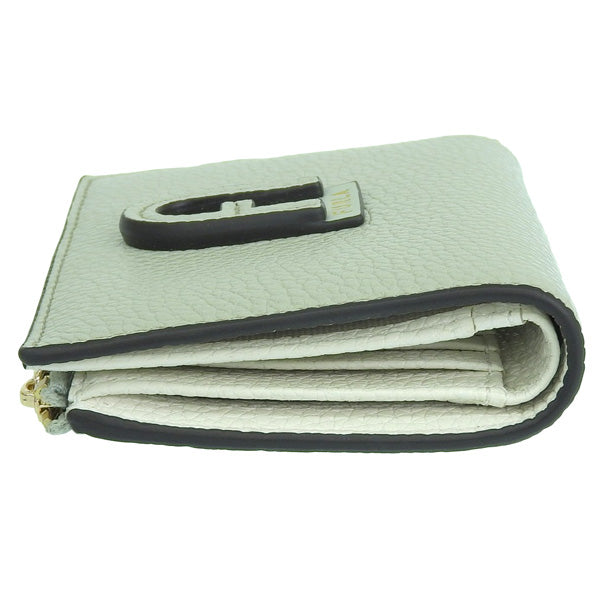 フルラ 財布 レディース 二つ折り財布 アウトレット レザー ライトグリーン ダフネ FURLA DAFNE BI-FOLD MINI W ZIP WALLET WP00242BX03353010S