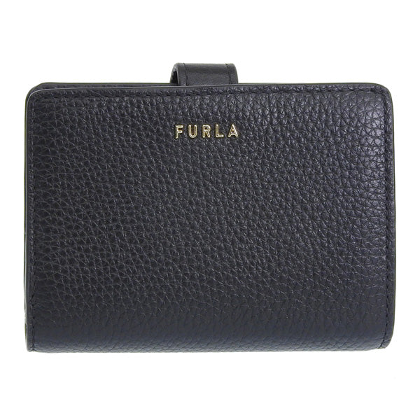 フルラ 財布 レディース 二つ折り財布 アウトレット レザー ブラック RITZY COMPACT S W/ZIP WP00260BX0305O6000 FURLA