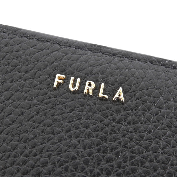 フルラ 財布 レディース 二つ折り財布 アウトレット レザー ブラック RITZY COMPACT S W/ZIP WP00260BX0305O6000 FURLA