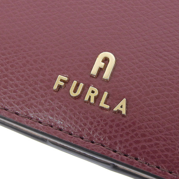 フルラ 財布 レディース 二つ折り財布 アウトレット レザー レッド×ベージュ カメリア FURLA CAMELIA S COMPACT WALLET BIFOLD COIN WP00304ARE0003574S