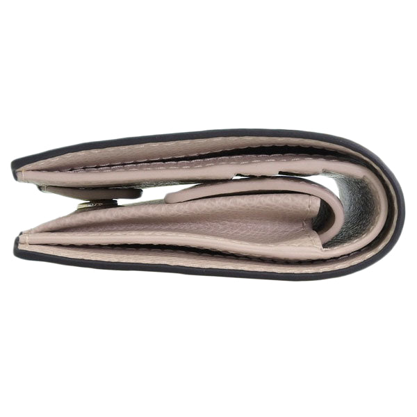 フルラ 財布 レディース 二つ折り財布 レザー イエロー×ベージュ カメリア FURLA CAMELIA S COMPACT WALLET BIFOLD COIN WP00304ARE0003592S