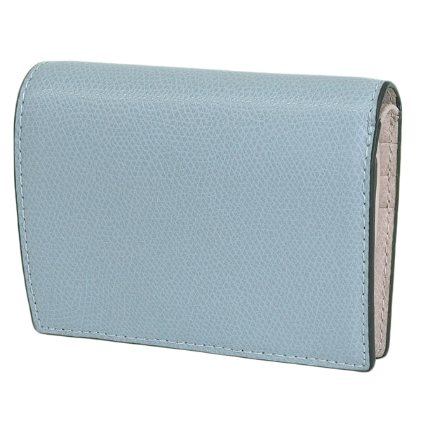 フルラ 財布 レディース 二つ折り財布 レザー ブルー×ベージュ カメリア FURLA CAMELIA S COMPACT WALLET BIFOLD COIN WP00304ARE0003593S