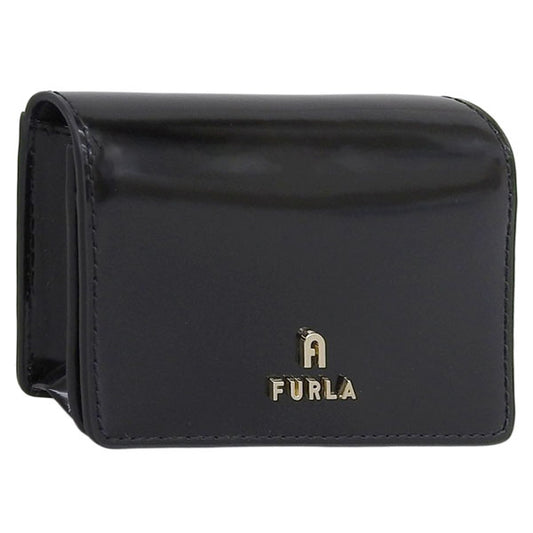 フルラ 名刺入れ レディース カードケース アウトレット レザー ブラック カメリア FURLA CAMELIA BUSINESS CARD CASE WP00306T20000O6000 母の日　土日祝も毎日発送します