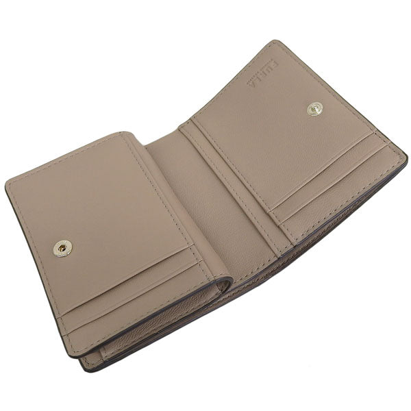 フルラ 財布 レディース 二つ折り財布 アウトレット レザー ブルー×ネイビー カメリア FURLA CAMELIA S COMPACT WALLET WP00307HSC0002725S