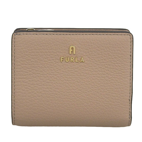 フルラ 財布 レディース 二つ折り財布 アウトレット レザー ベージュ カメリア FURLA CAMELIA COMPACT S WALLET Z/W WP00307HSF0001257S