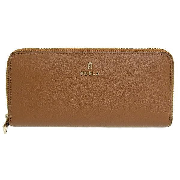 フルラ 財布 レディース 長財布 アウトレット レザー ブラウン カメリア FURLA CAMELIA XL ZIP AROUND SLIM WALLET WP00313HSF00003B00