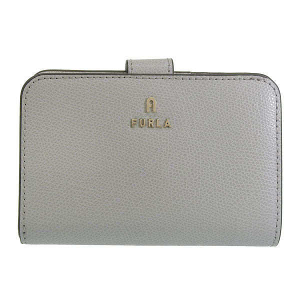 フルラ 財布 レディース 二つ折り財布 レザー グレー カメリア FURLA CAMELIA M COMPACT WALLET WP00314ARE0003402S