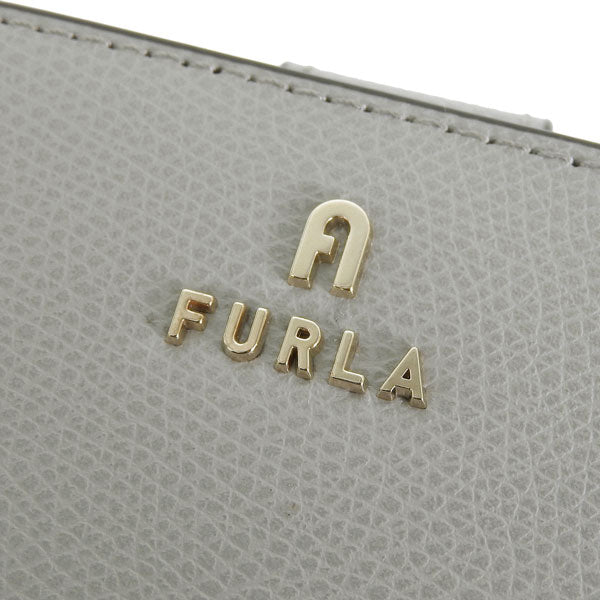 フルラ 財布 レディース 二つ折り財布 レザー グレー カメリア FURLA CAMELIA M COMPACT WALLET WP00314ARE0003402S