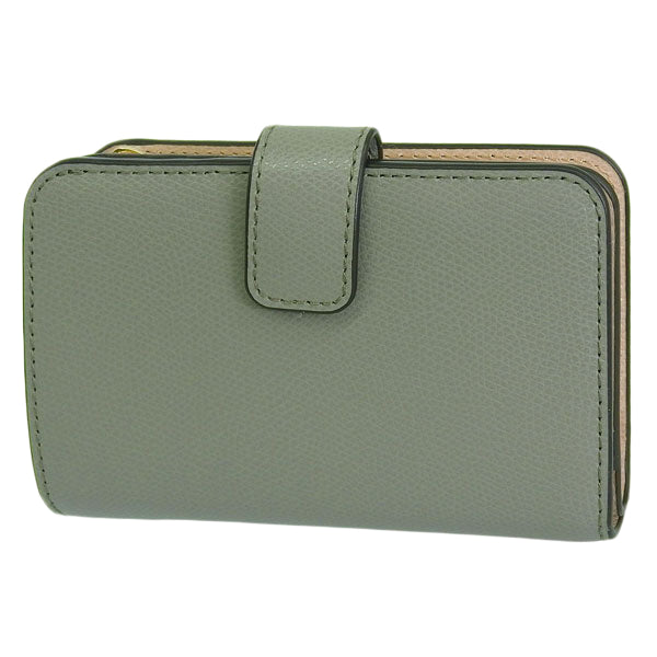 フルラ 財布 レディース 二つ折り財布 レザー グリーン×ベージュ カメリア FURLA CAMELIA M COMPACT WALLET WP00314ARE0003573S