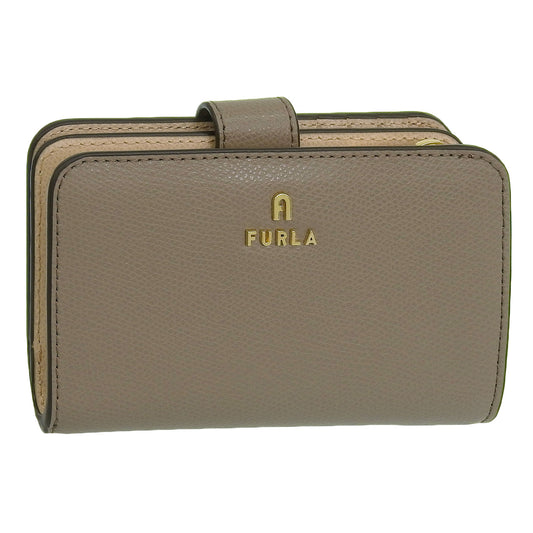 フルラ 財布 レディース 二つ折り財布 レザー グレー カメリア FURLA CAMELIA M COMPACT WALLET WP00314ARE0003787S