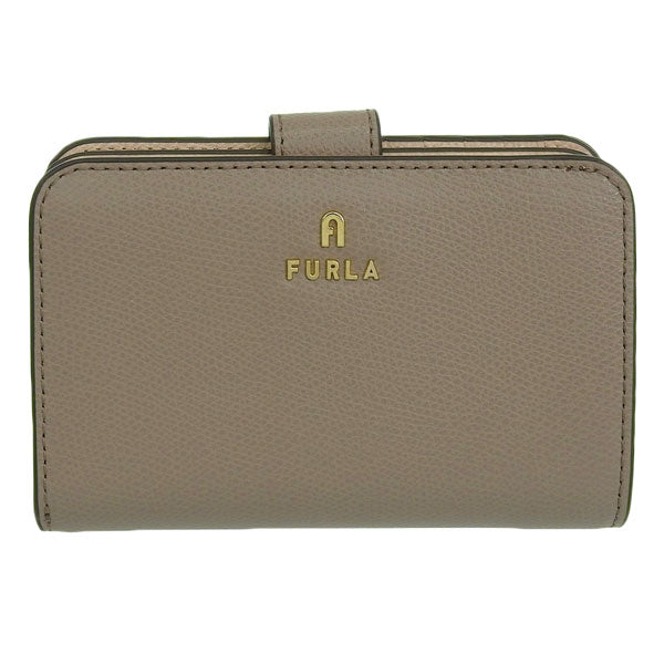 フルラ 財布 レディース 二つ折り財布 レザー グレー カメリア FURLA CAMELIA M COMPACT WALLET WP00314ARE0003787S