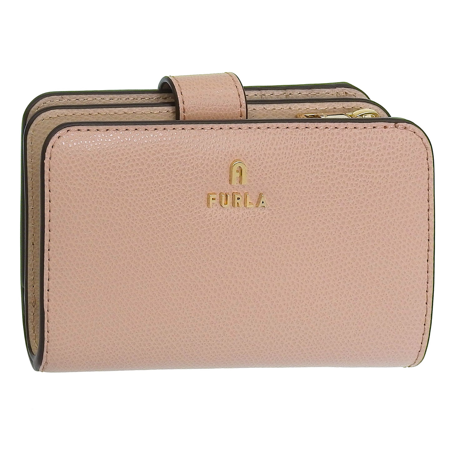 フルラ 財布 レディース 二つ折り財布 レザー ピンク カメリア FURLA CAMELIA M COMPACT WALLET WP00314ARE0003790S