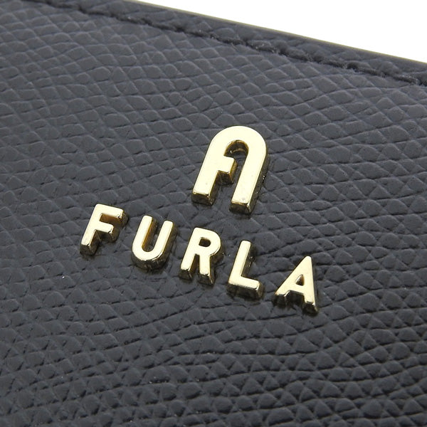 フルラ 財布 レディース 二つ折り財布 レザー ブラック FURLA CAMELIA M COMPACT WALLET WP00314ARE000O6000 FURLA　 母の日　土日祝も毎日発送します