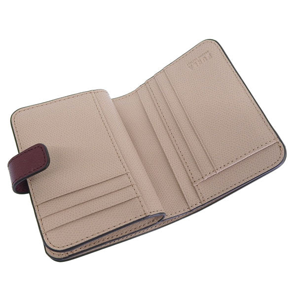 フルラ 財布 レディース 二つ折り財布 アウトレット レザー レッド×ベージュ カメリア FURLA CAMELIA S COMPACT WALLET WP00315ARE0003574S