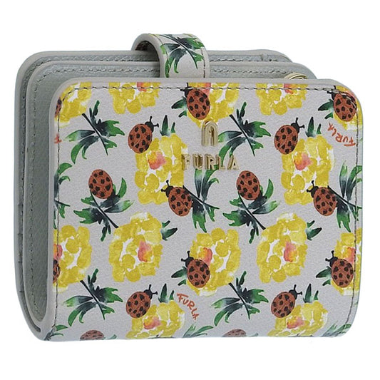 フルラ 財布 レディース 二つ折り財布 アウトレット レザー グレーマルチ FURLA CAMELIA BI FOLD M W/ZIP WP00315BX17432057S FURLA 母の日　土日祝も毎日発送します