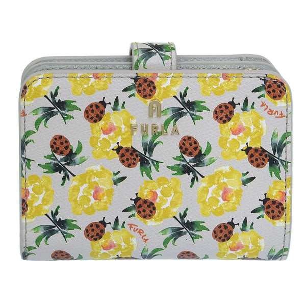 フルラ 財布 レディース 二つ折り財布 アウトレット レザー グレーマルチ FURLA CAMELIA BI FOLD M W/ZIP WP00315BX17432057S FURLA 母の日　土日祝も毎日発送します