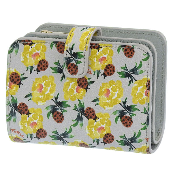 フルラ 財布 レディース 二つ折り財布 アウトレット レザー グレーマルチ FURLA CAMELIA BI FOLD M W/ZIP WP00315BX17432057S FURLA 母の日　土日祝も毎日発送します