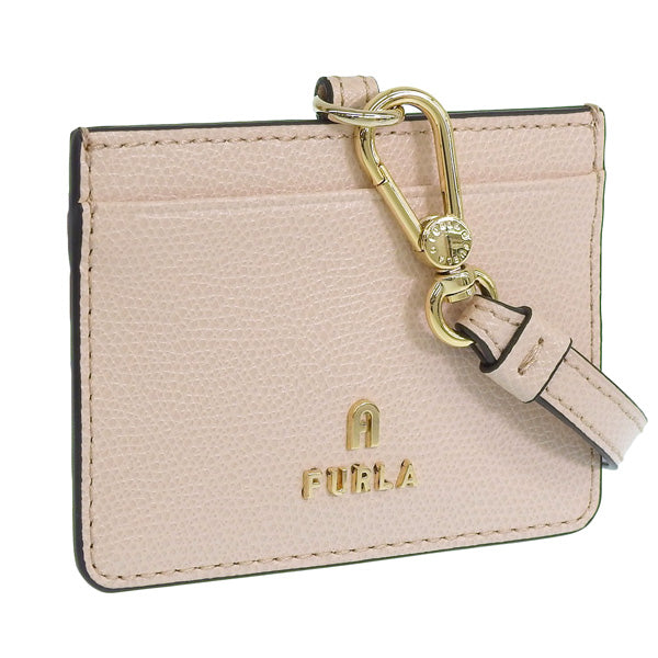 フルラ 小物 レディース カードケース パスケース レザー ベージュ FURLA CAMELIA S BADGE HOLDER WP00321ARE000B4L00 FURLA