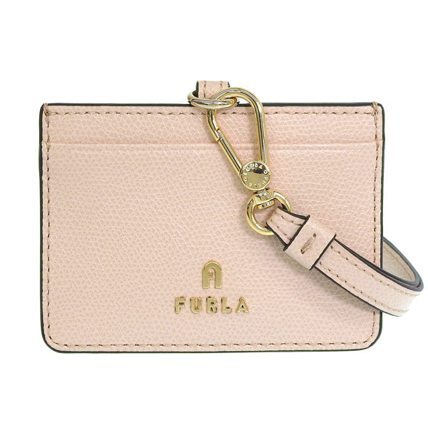 フルラ 小物 レディース カードケース パスケース レザー ベージュ FURLA CAMELIA S BADGE HOLDER WP00321ARE000B4L00 FURLA