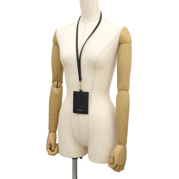 フルラ カードケース レディース アウトレット IDカードホルダー レザー ブラック FURLA CLASSIC S BADGE HOLDER WP00330BX0306O6000