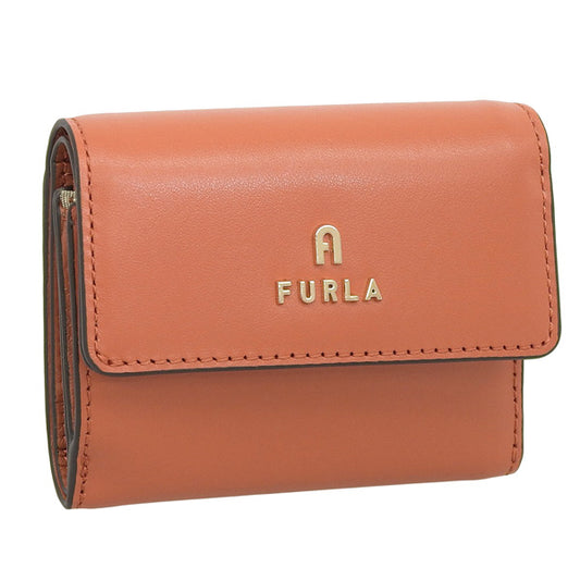 フルラ 財布 レディース 三つ折り財布 レザー オレンジ FURLA CAMELIA S COMPACT TRIFOLD ZIP WP00344AX0733CL000 FURLA 母の日　土日祝も毎日発送します
