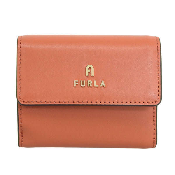 フルラ 財布 レディース 三つ折り財布 レザー オレンジ FURLA CAMELIA S COMPACT TRIFOLD ZIP WP00344AX0733CL000 FURLA 母の日　土日祝も毎日発送します