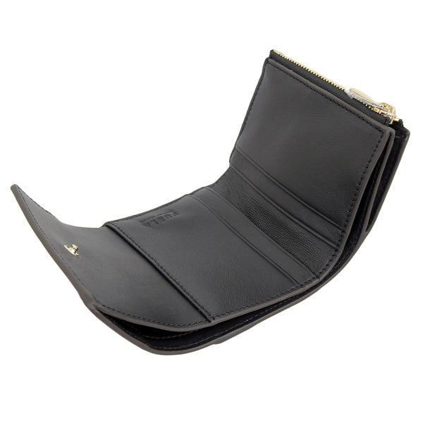 フルラ 財布 レディース 三つ折り財布 レザー ブラックFURLA CAMELIA S COMPACT TRIFOLD ZIP  WP00344AX0733O6000 FURLA 母の日　土日祝も毎日発送します